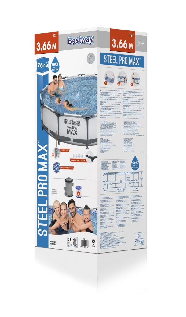 ⁦בריכת BESTWAY בקוטר 3.66 עומק 0.76⁩ – תמונה ⁦6⁩