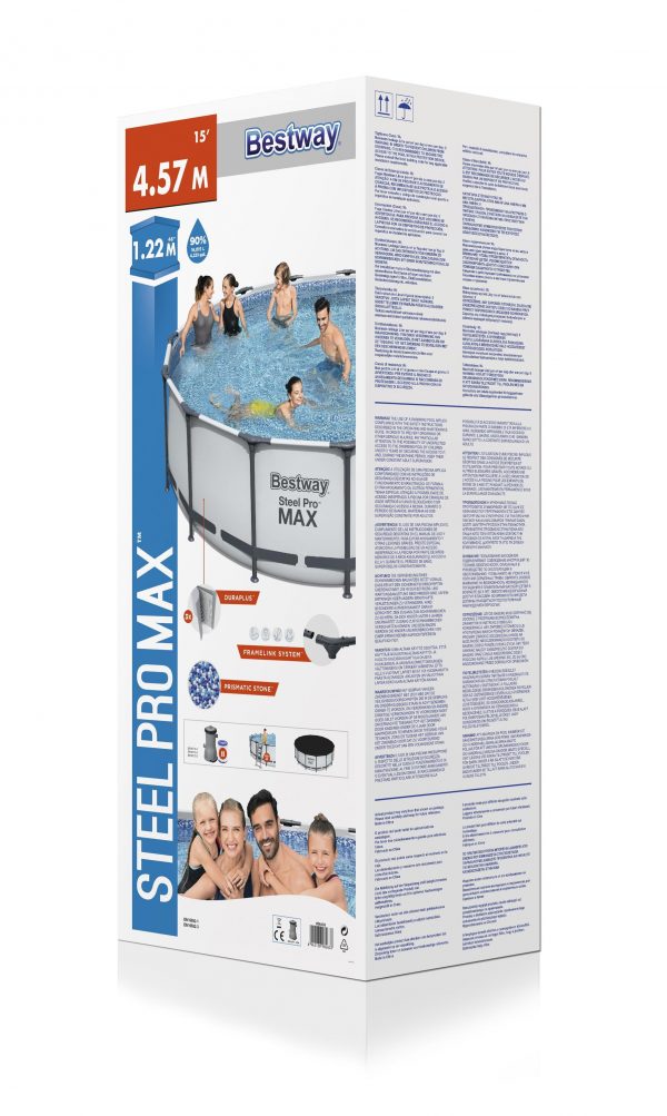 ⁦בריכת BESTWAY בקוטר 4.57 עומק 1.22⁩ – תמונה ⁦7⁩